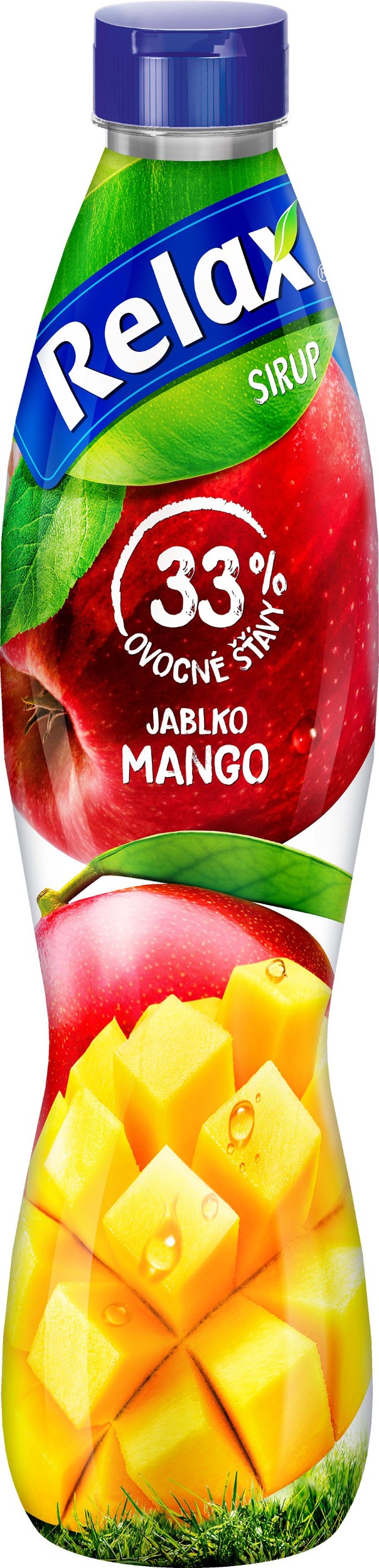 Nápoje - RELAX SIRUP 33% JABLKO MANGO 0,7L PET