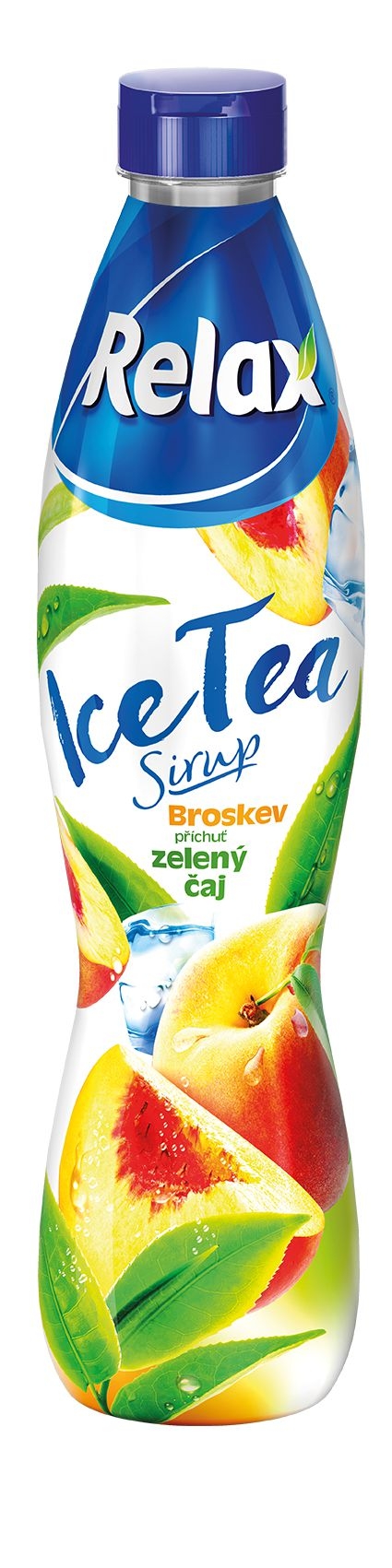 Nápoje - Relax Sirup Ice Tea Broskev & Zelený čaj 0,7l