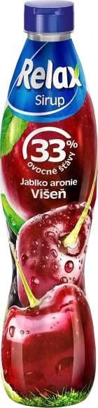 Nápoje - Relax Višeň ovocný sirup 0,7 l