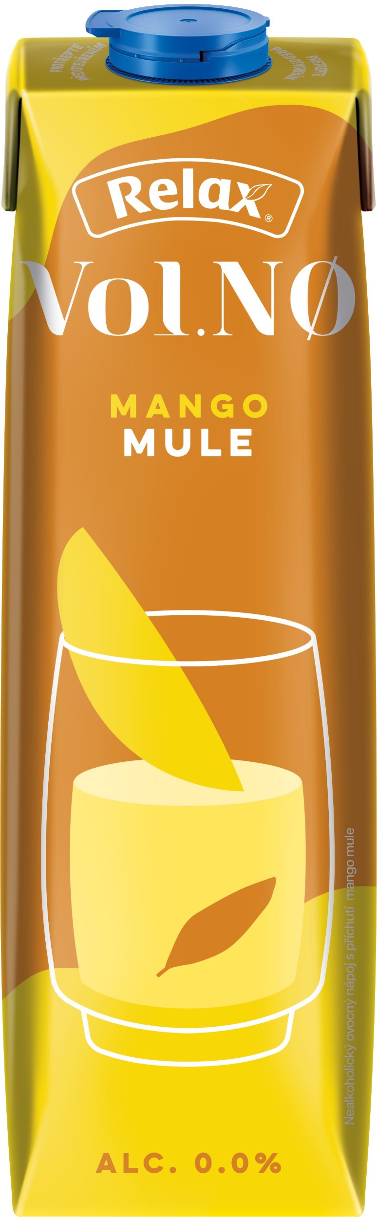 Nápoje - Relax VOL.NO příchuť Mango Mule 1 l