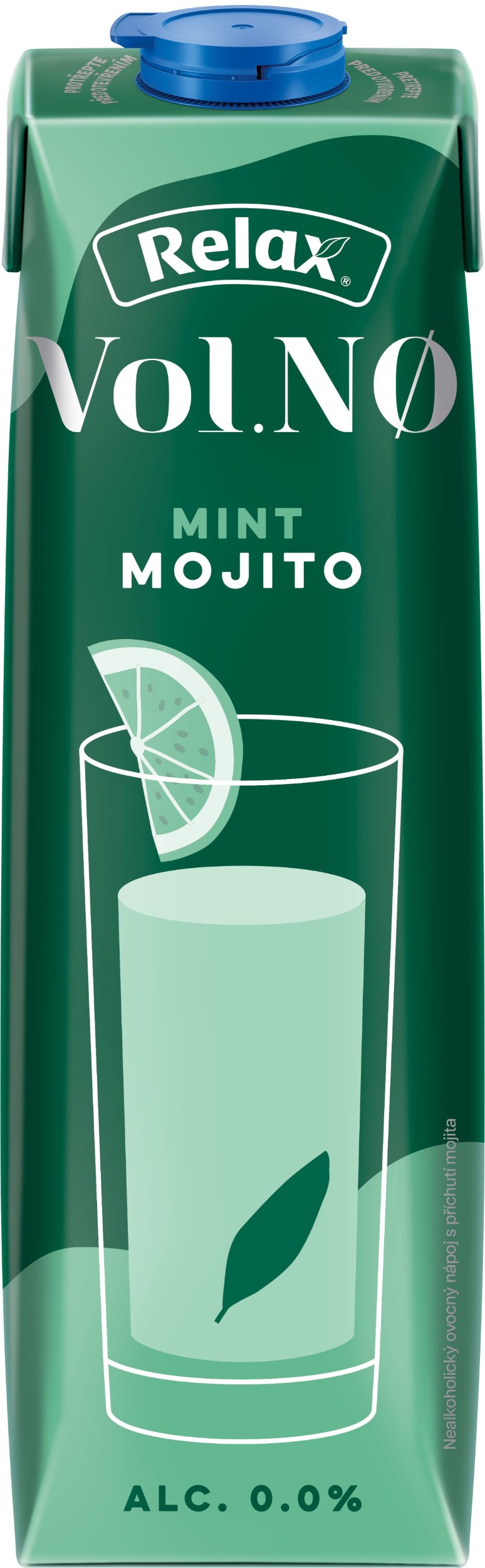 Nápoje - Relax VOL.NO příchuť Mint Mojito 1 l