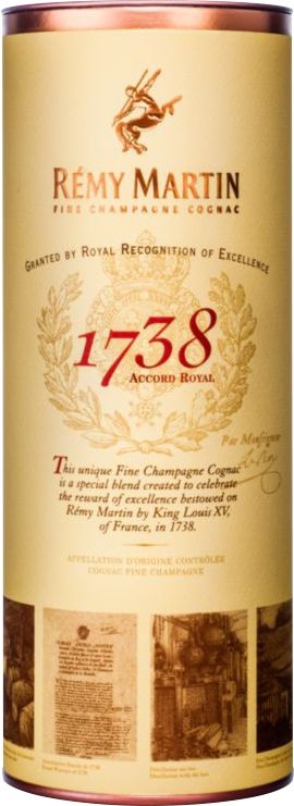 Nápoje - Rémy Martin 1738 Accord Royal Fine Champagne Cognac 0,7 l