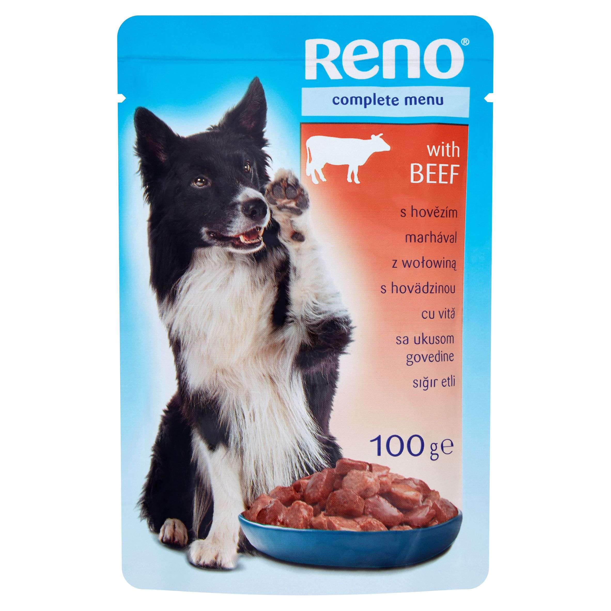 Svět zvířat - Reno Kompletní krmivo pro dospělé psy s hovězím 100 g