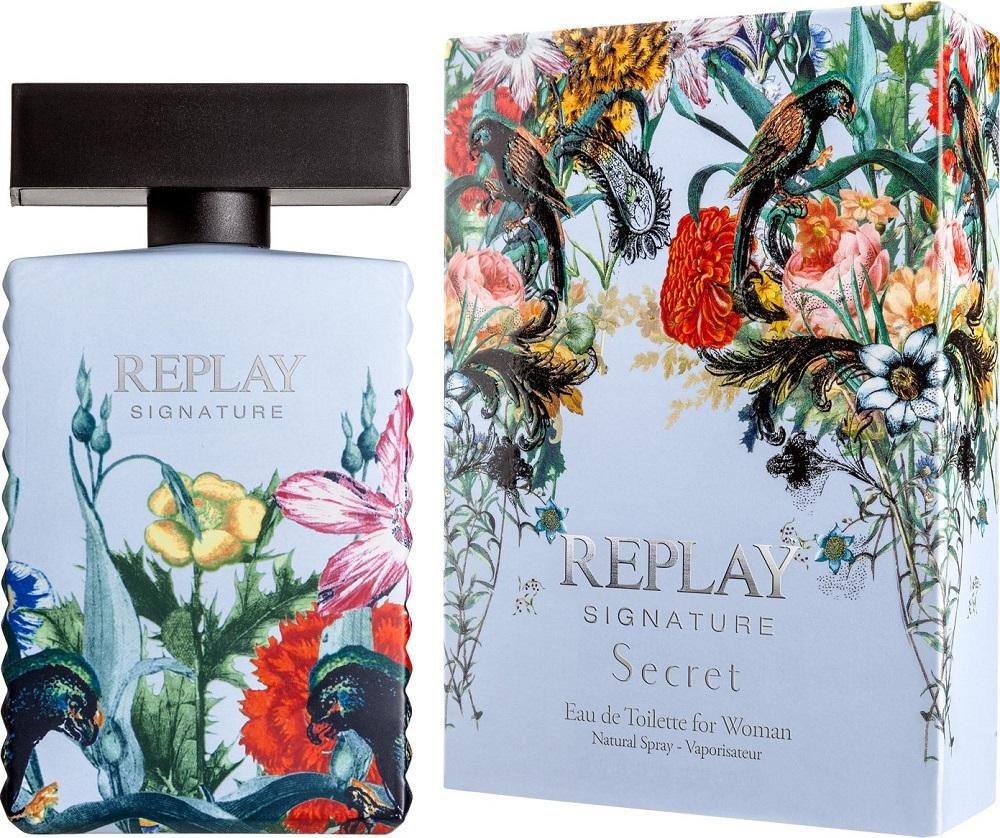 Drogerie a kosmetika - Replay Signature Secret Woman EdT 30ml
