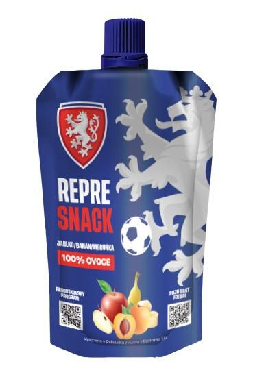 Trvanlivé potraviny - Repre Snack jablko, banán, meruňka 100g