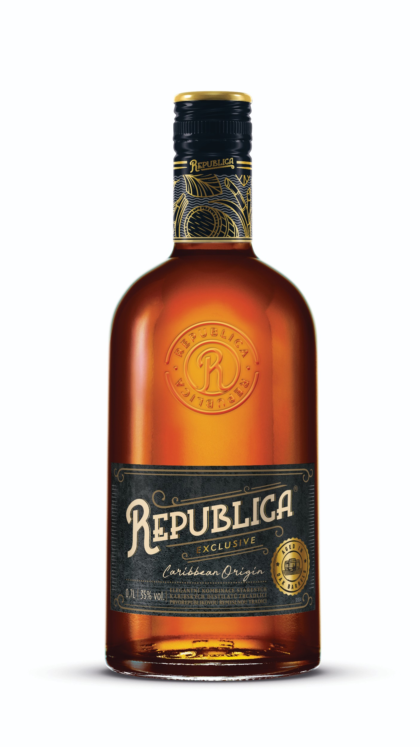Nápoje - Republica Exclusive 35% 0,7l