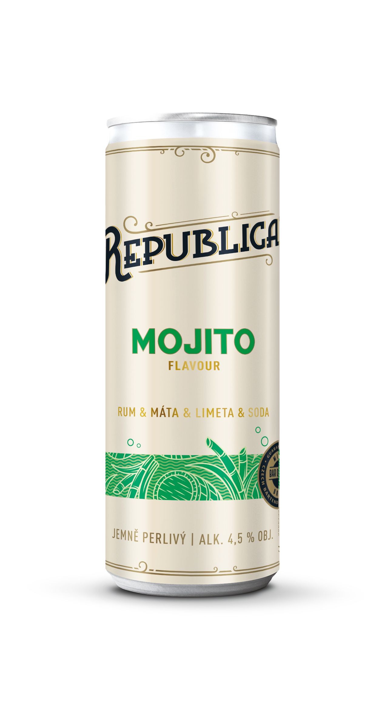 Nápoje - Republica Mojito 4.5% 0.25l