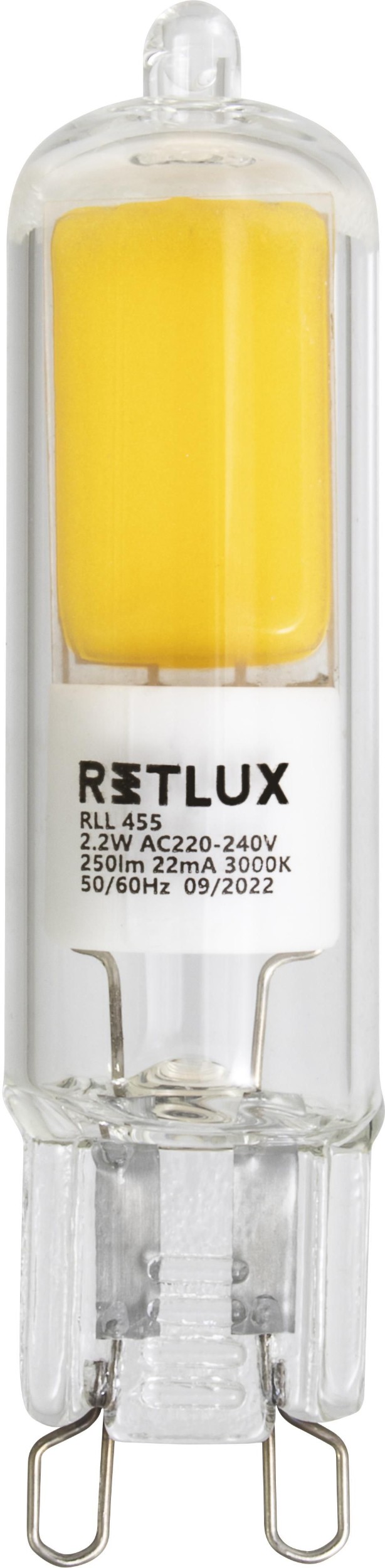 Elektro - Retlux Led žárovka RLL 455 G9 2,2W