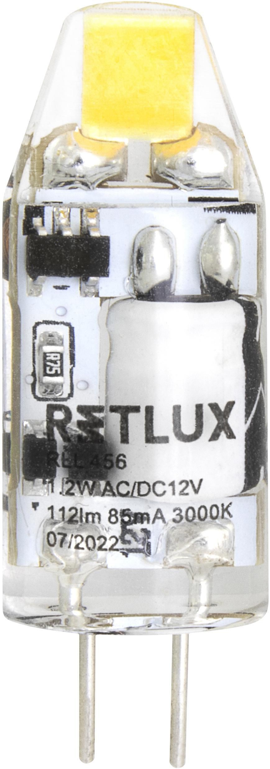 Elektro - Retlux Led žárovka RLL 456 G4 1,2W