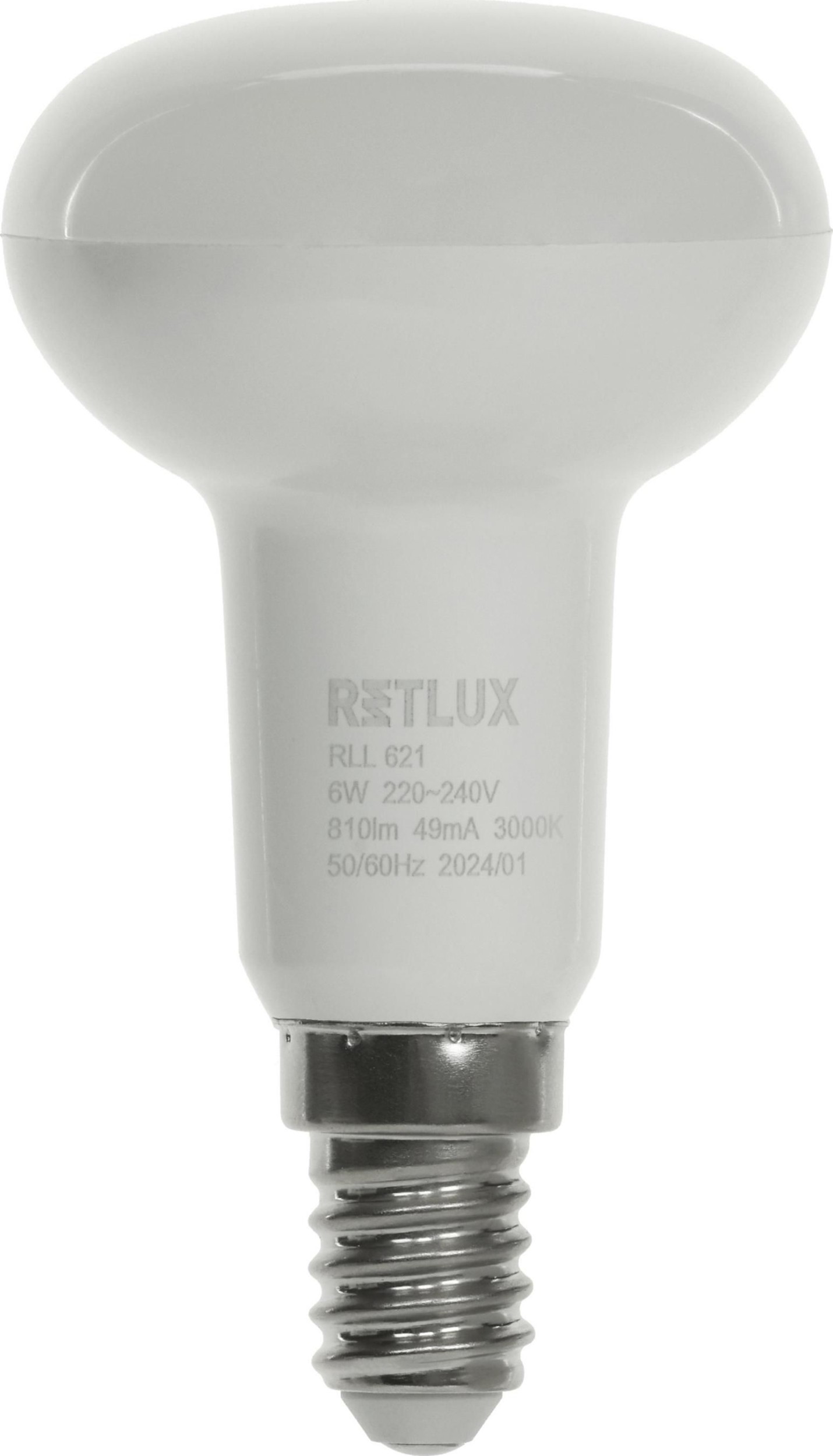 Elektro - Retlux Led žárovka RLL 621 R50 E14 Spot 6W WW D
