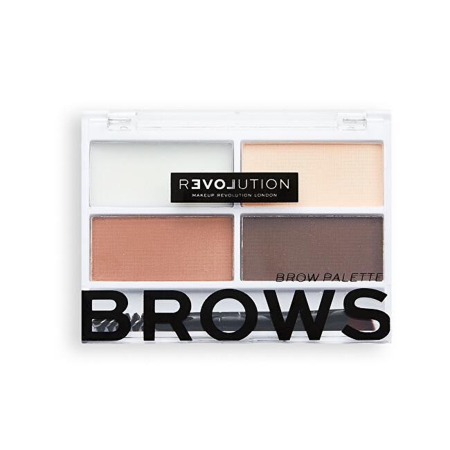 Drogerie a kosmetika - Revolution Relove Colour Cult Medium sada na úpravu obočí