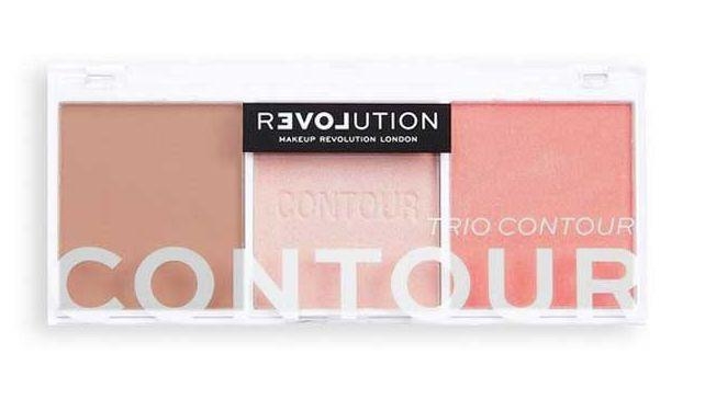 Drogerie a kosmetika - Revolution Relove Colour Play Trio Sugar konturovací paletka