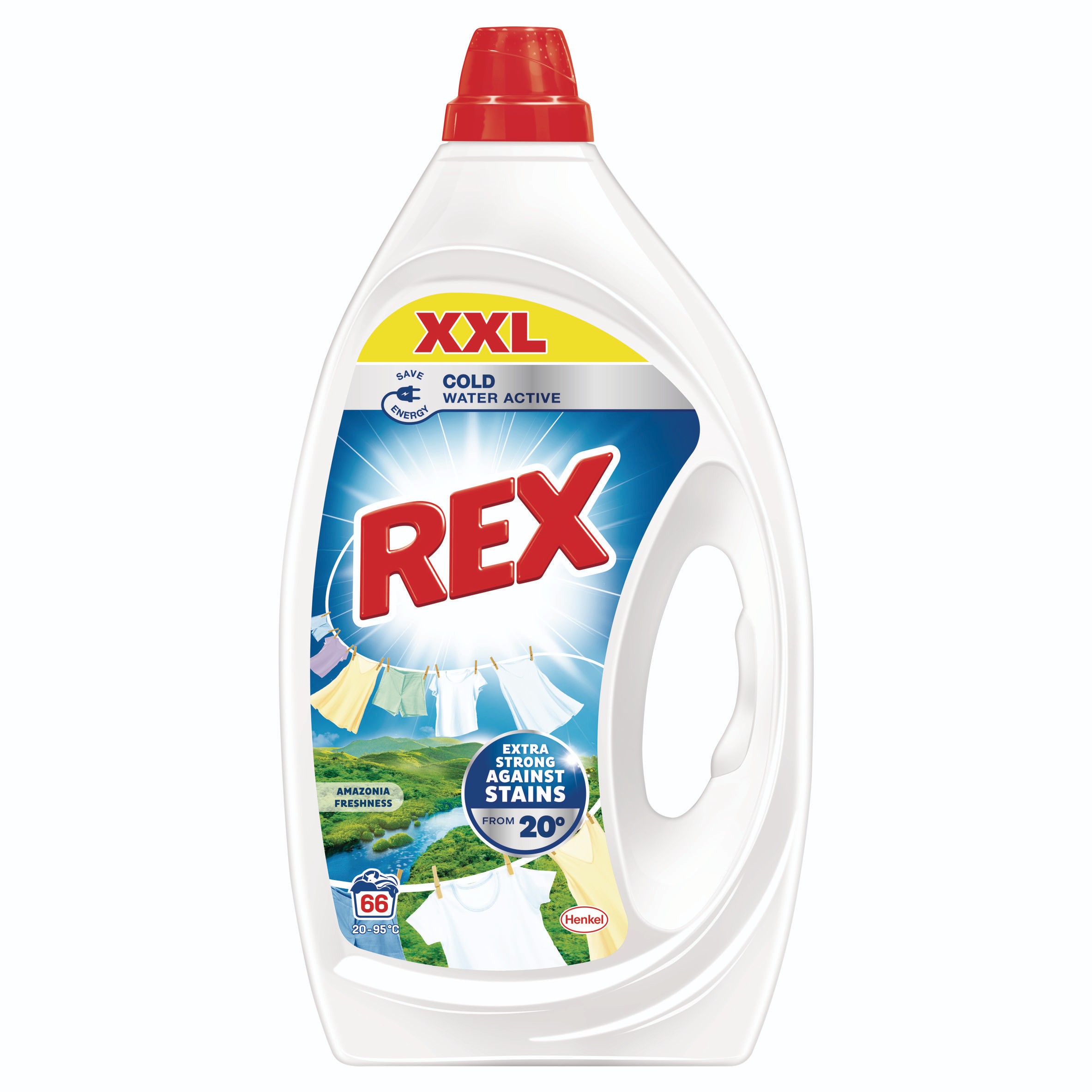 Drogerie a kosmetika - Rex Amazonia Freshness Gel 2,97l 66 praní