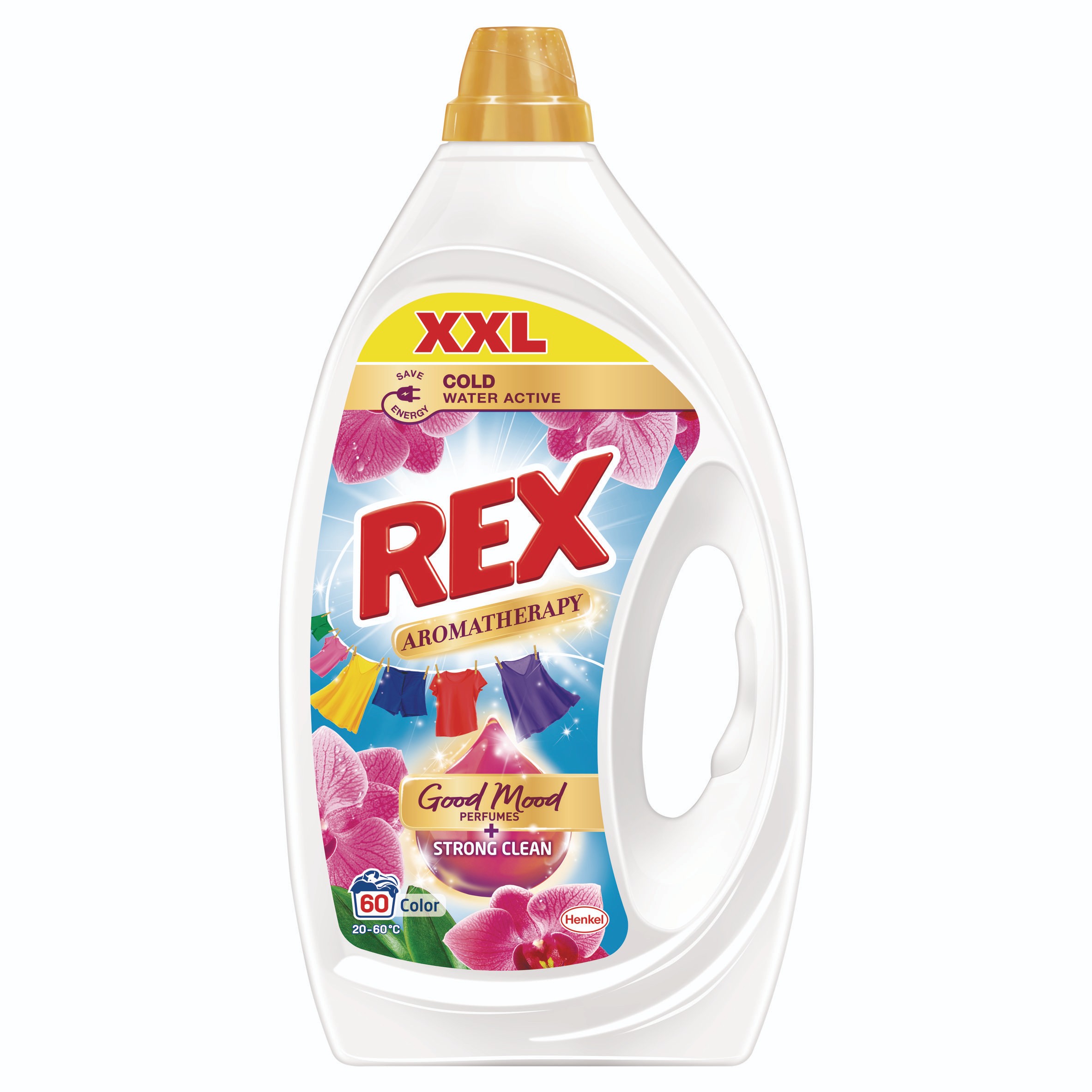 Drogerie a kosmetika - REX AT Orchid Gel 2,7L 60 praní