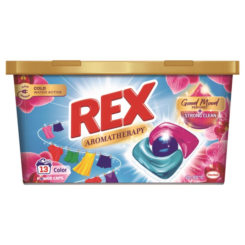 Drogerie a kosmetika - Rex Caps AT Orchid Color 156g 13 praní