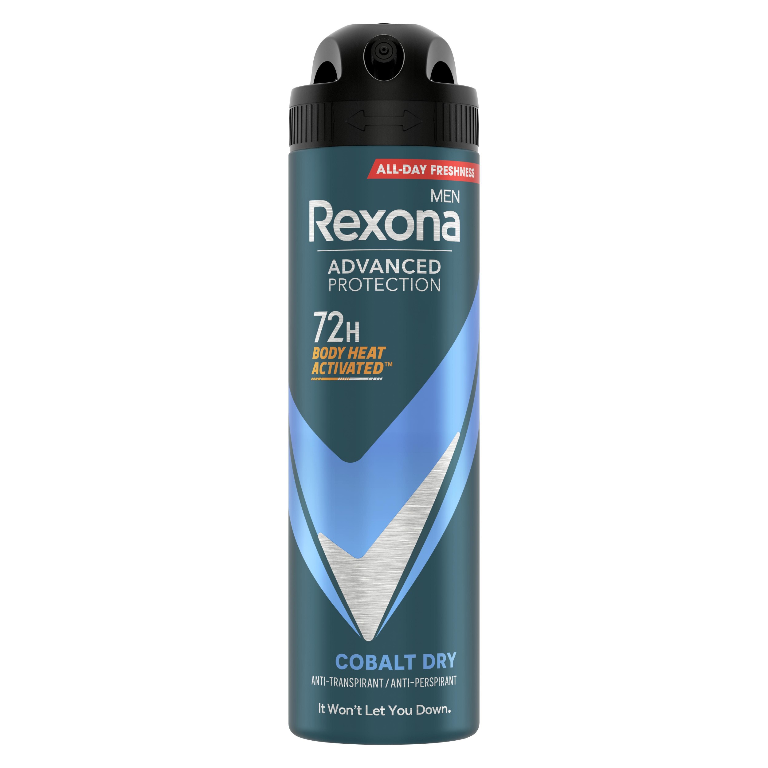 Drogerie a kosmetika - Rexona Men Antiperspirant Cobalt Dry 150ml