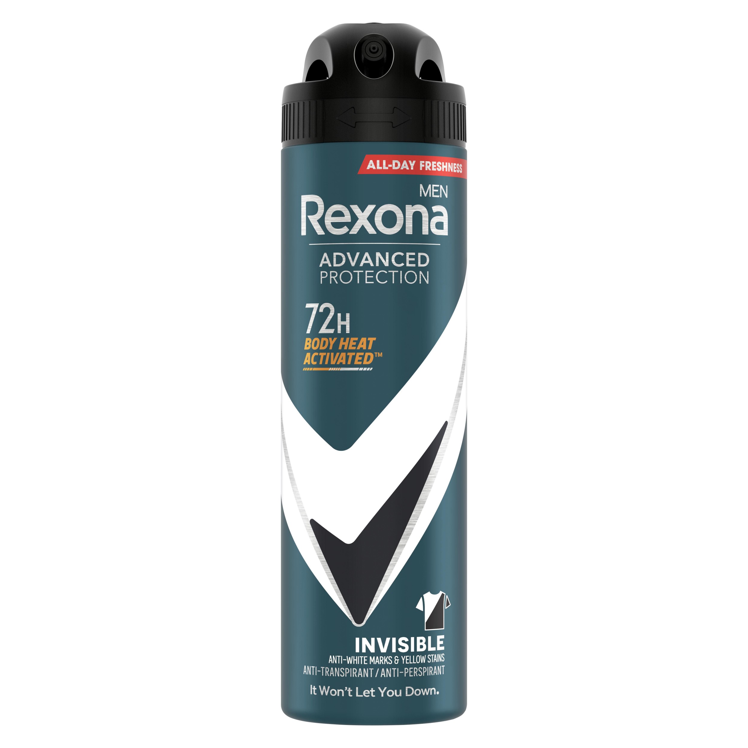 Drogerie a kosmetika - Rexona Men Antiperspirant Invisible 150ml