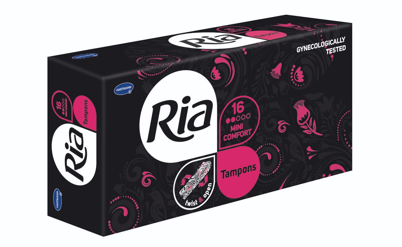 Drogerie a kosmetika - Ria Mini tampony 16 ks