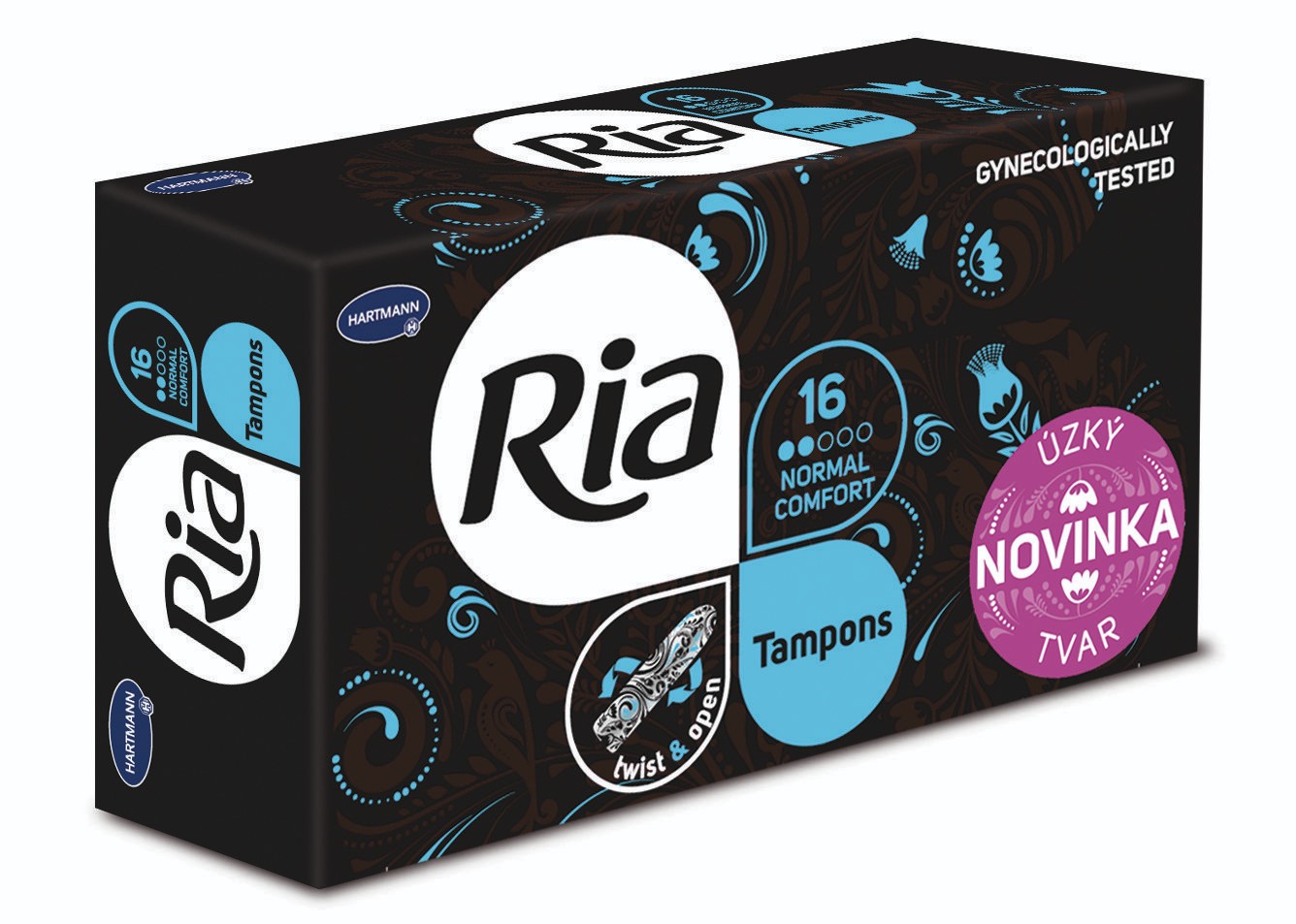 Drogerie a kosmetika - Ria Normal Comfort tampóny 16 ks