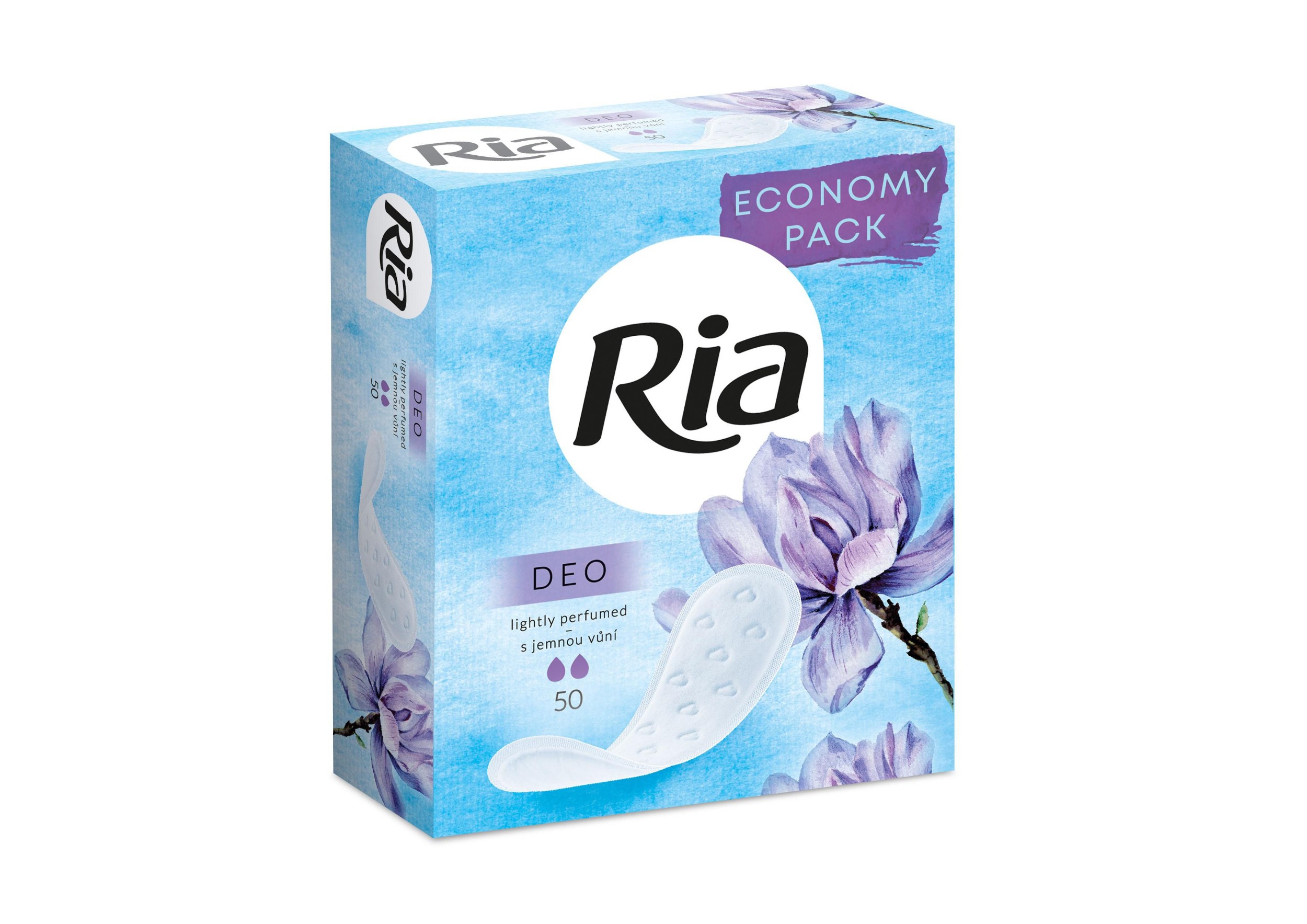 Drogerie a kosmetika - Ria Slip Deo Slipové vložky 50ks