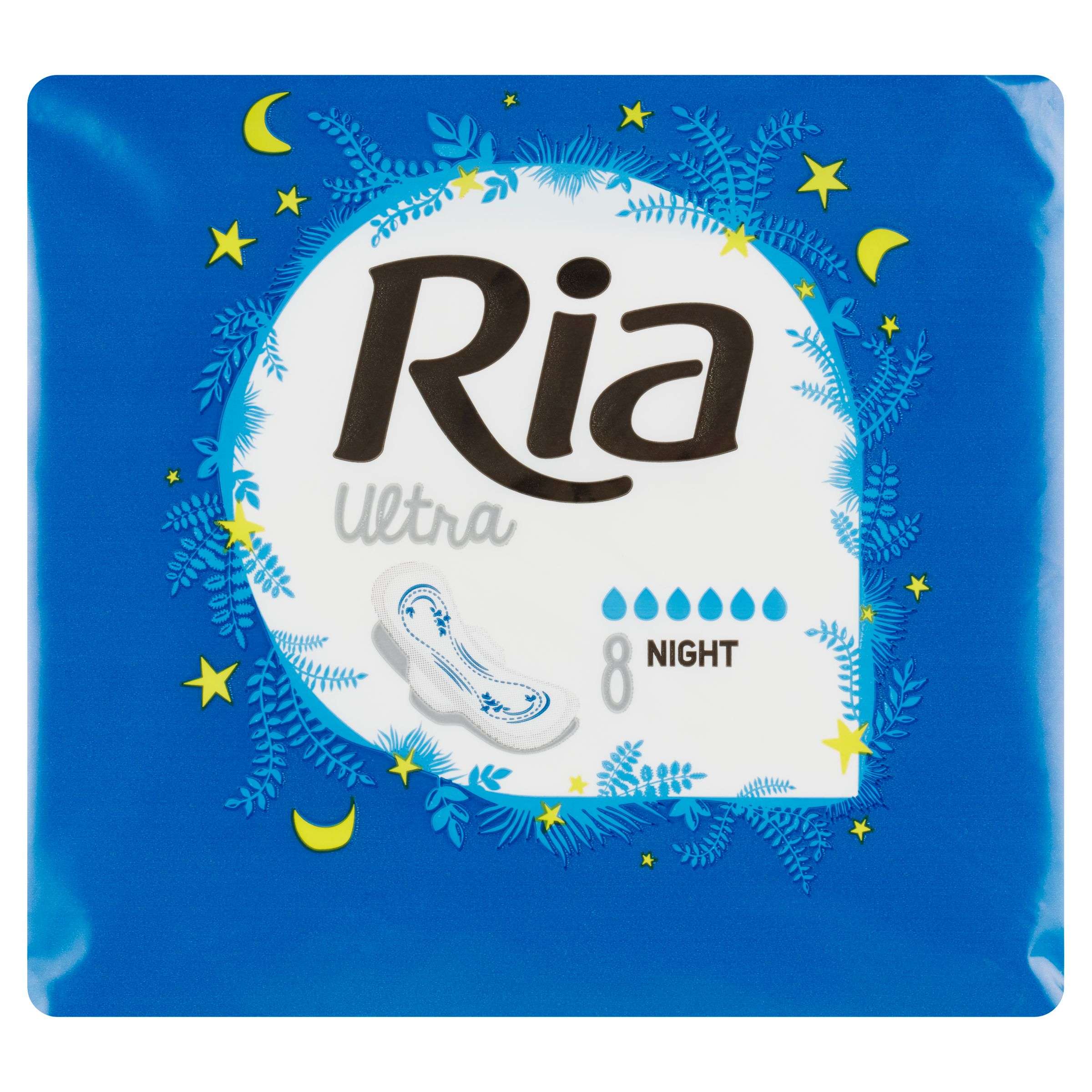 Drogerie a kosmetika - Ria Ultra silk	 night	 8 ks