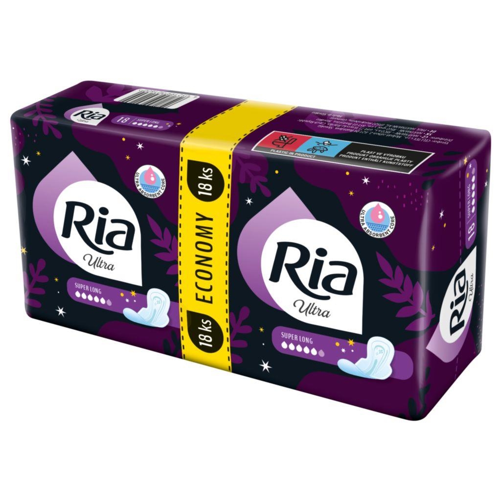 Drogerie a kosmetika - Ria Ultra Super Plus vložky 2x9 ks