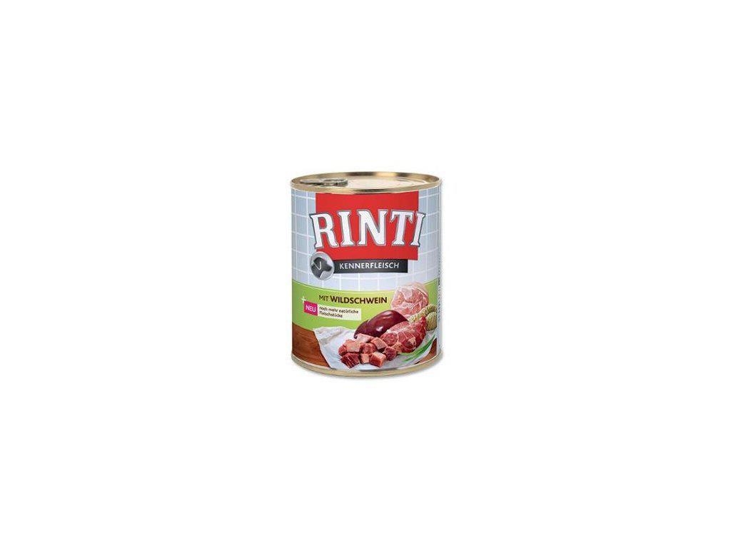 Svět zvířat - Rinti konzerva pro psy s divočákem 800 g
