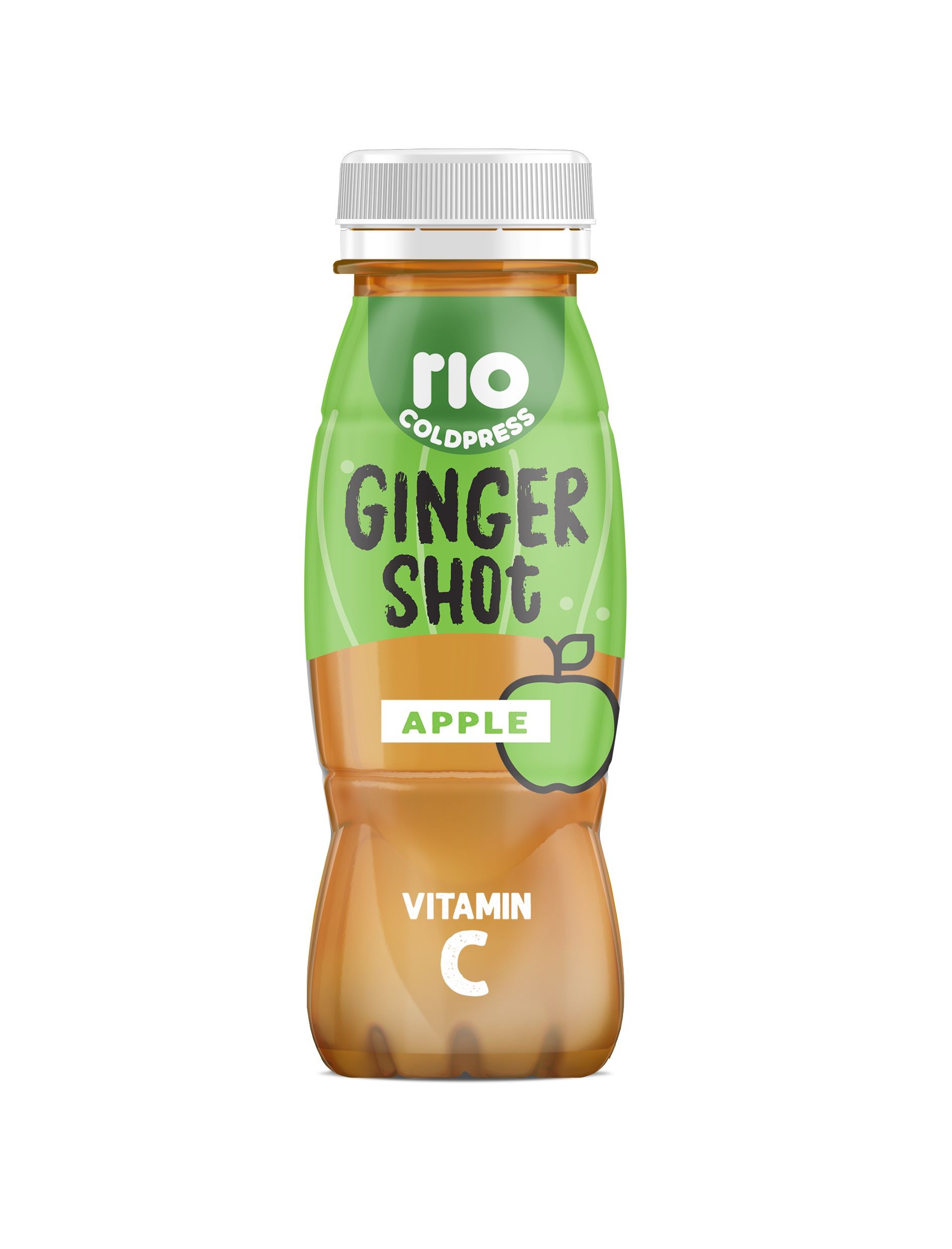 Zdravý svět - Rio Cold Press zázvorový shot jablko 180 ml