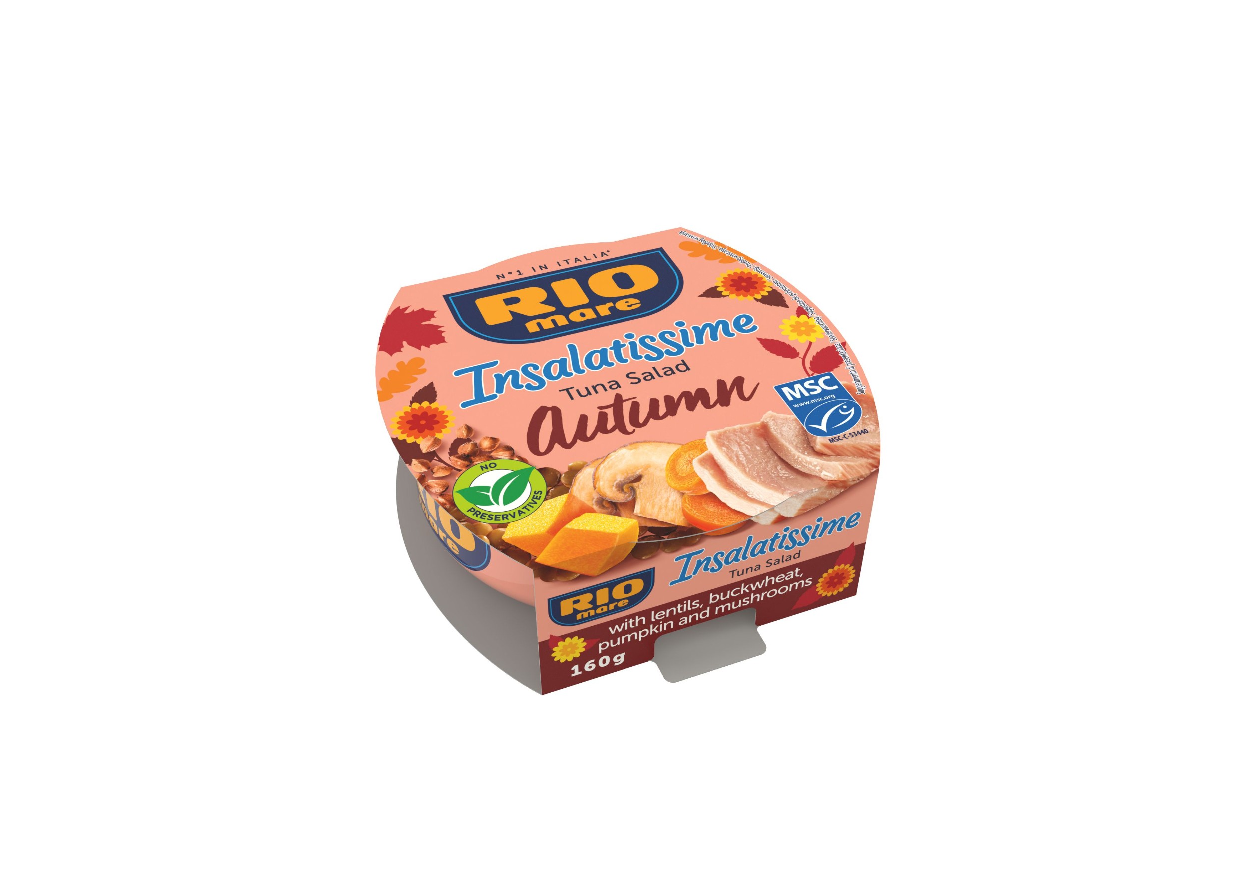 Trvanlivé potraviny - Rio Mare Insalatissime Autumn hotový pokrm 160g