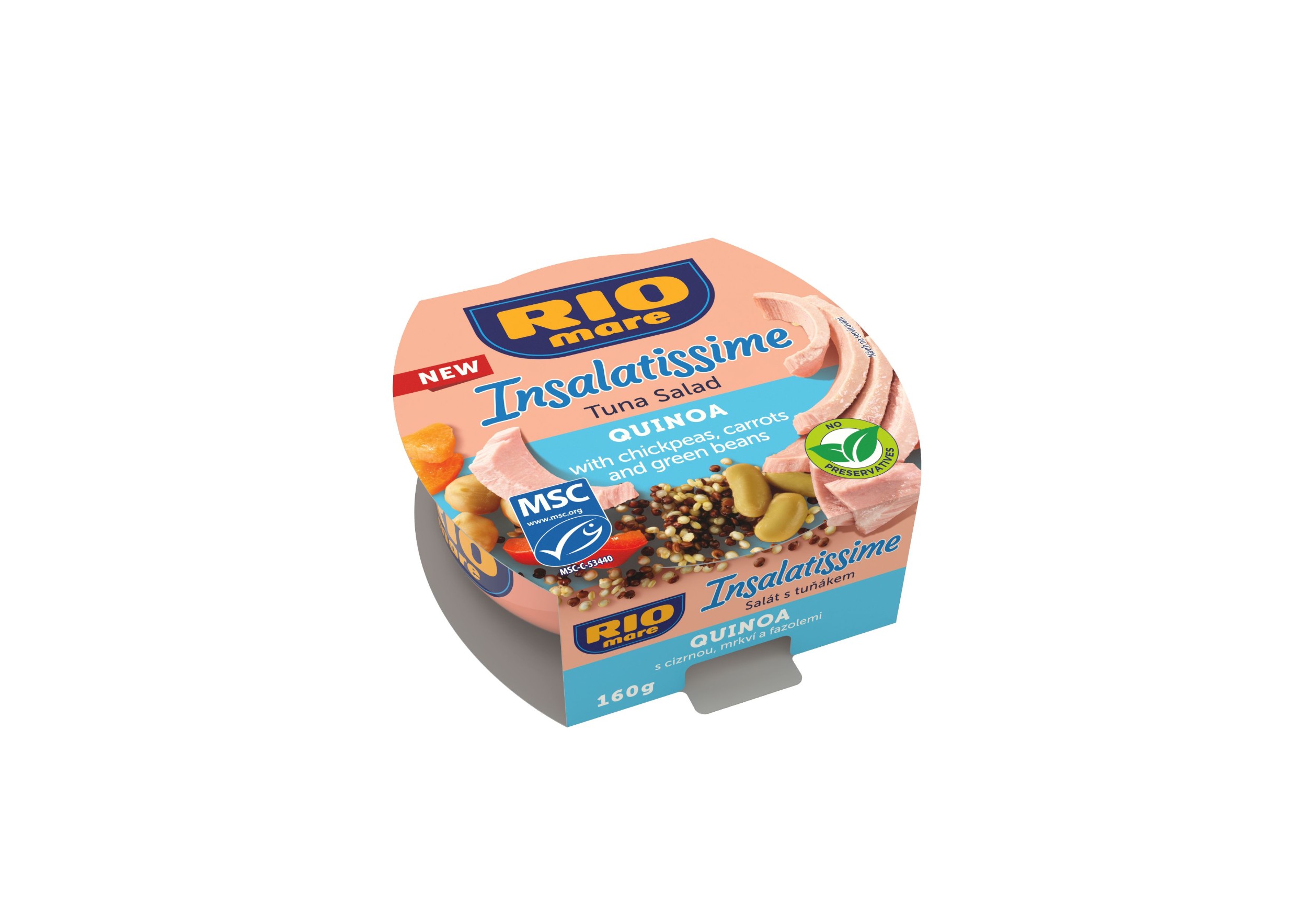 Trvanlivé potraviny - Rio Mare Insalatissime Quinoa 160g