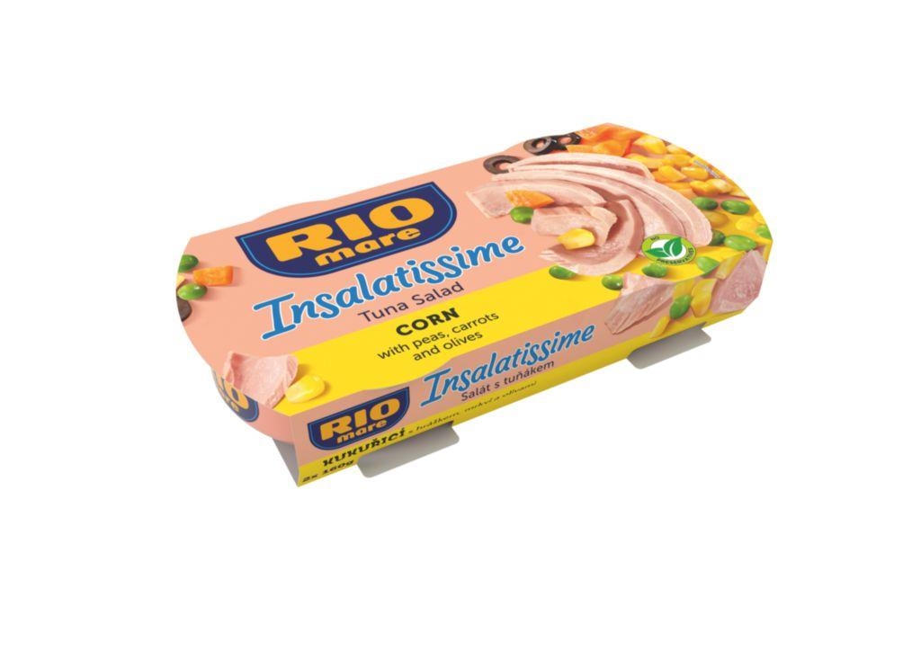 Trvanlivé potraviny - Rio Mare Insalatissime tuňák s kukuřicí 2x160 g
