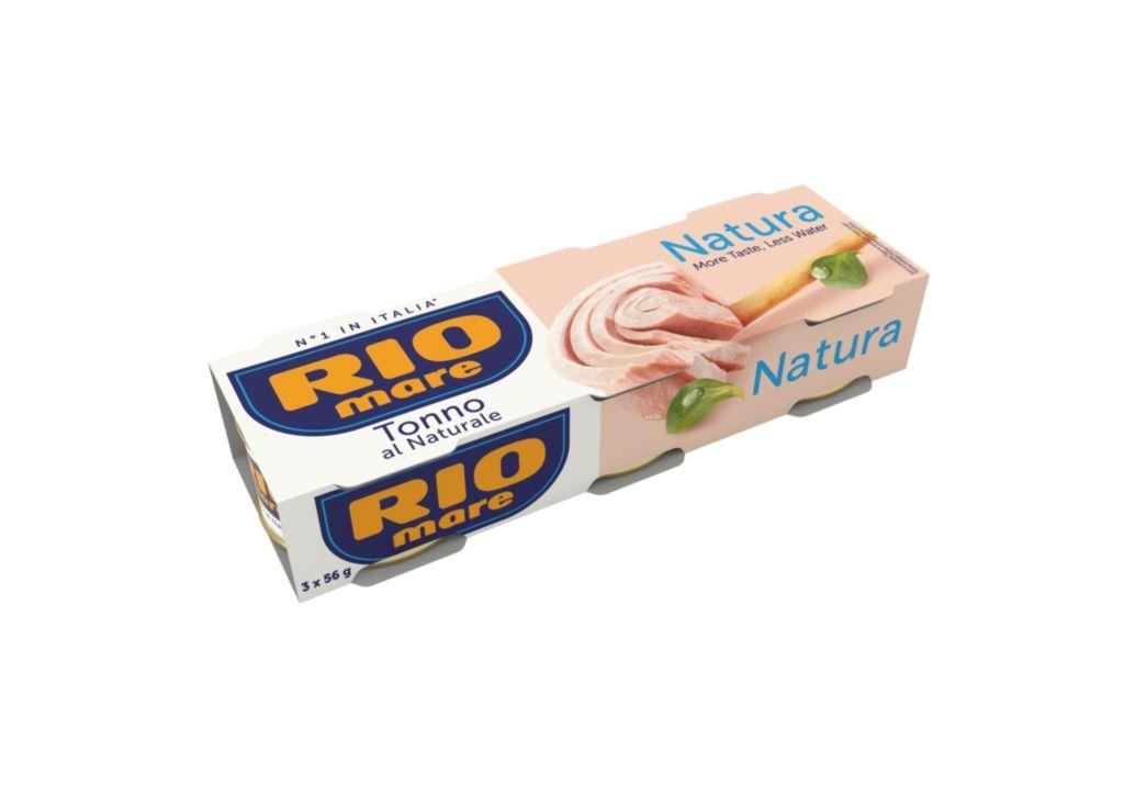 Trvanlivé potraviny - Rio Mare Natura tuňák ve vlastní šťávě 3x56 g