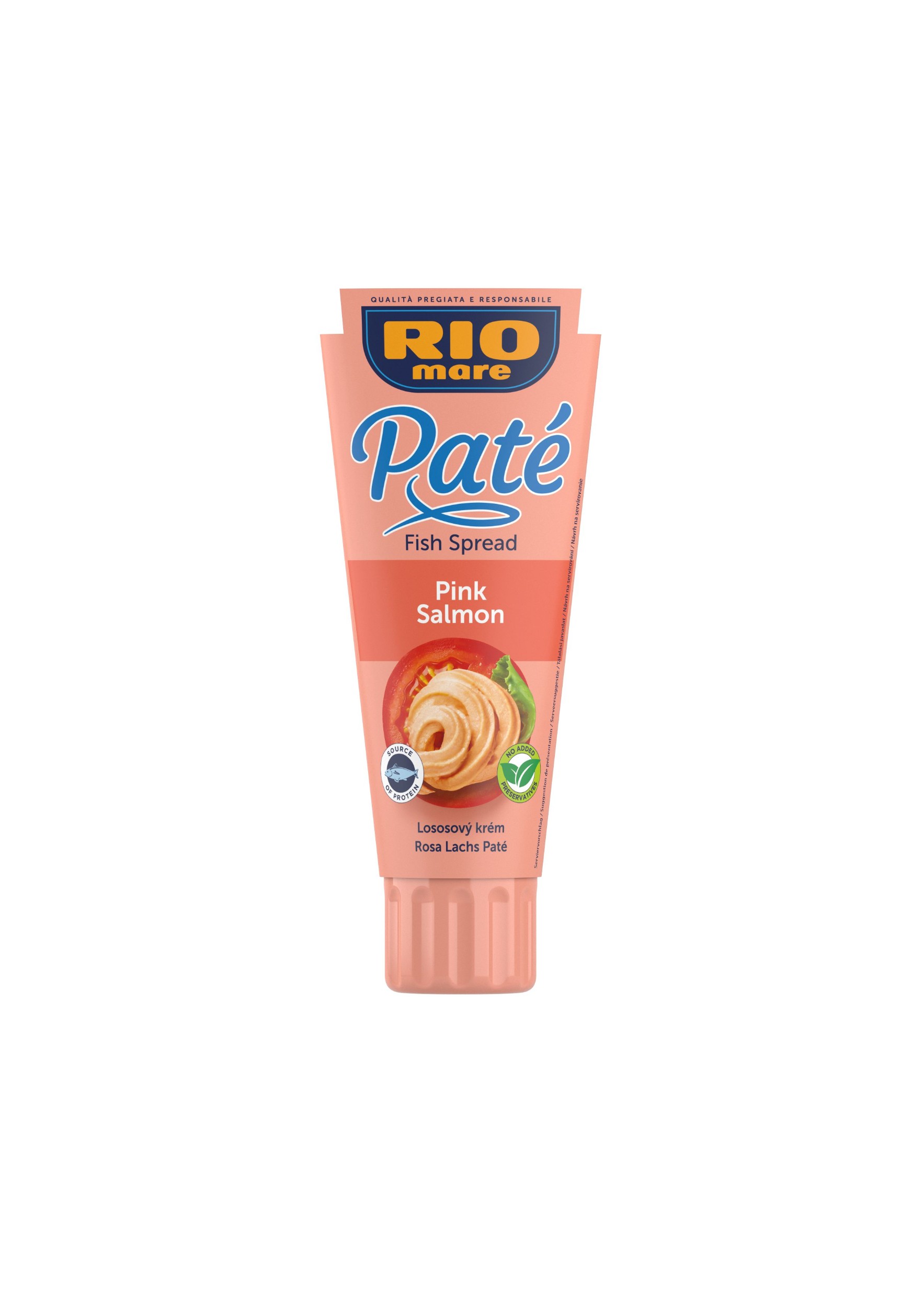 Trvanlivé potraviny - Rio Mare Paté Lososový krém 100 g