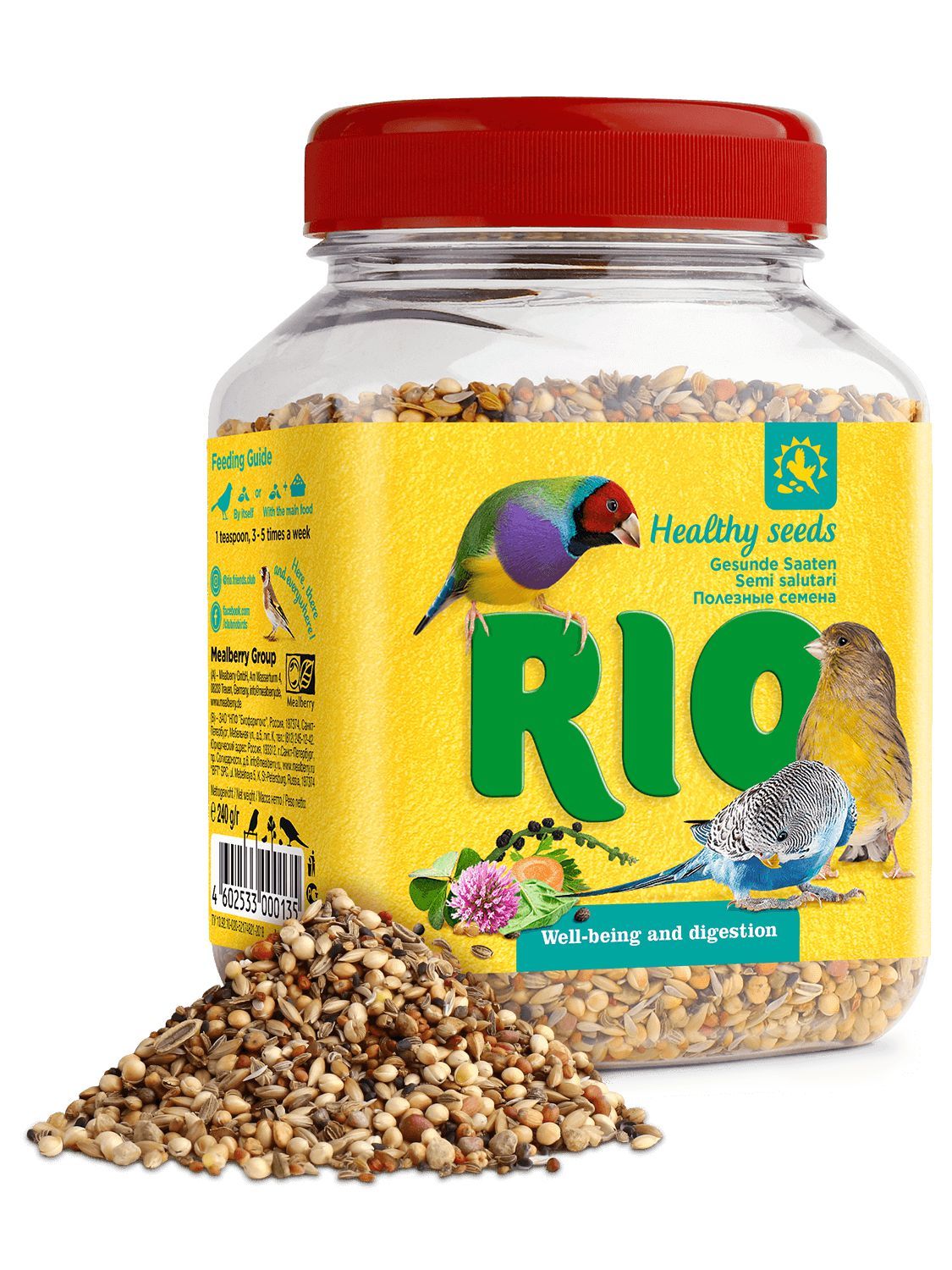 Svět zvířat - RIO směs zdravých semen 240 g