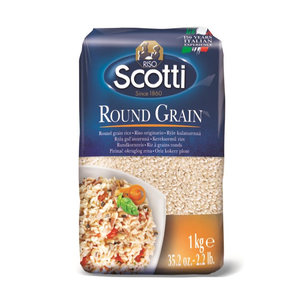 Trvanlivé potraviny - Riso Scotti Rýže kulatozrnná 1 kg
