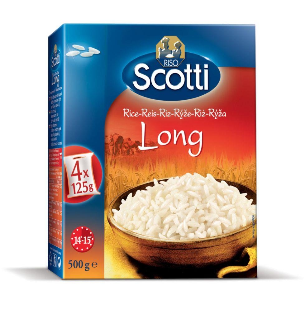 Trvanlivé potraviny - Riso Scotti Style Dlouhozrnná rýže ve varných sáčcích 4x125 g