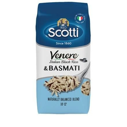 Trvanlivé potraviny - Riso Scotti Venere & basmati rýže 500g
