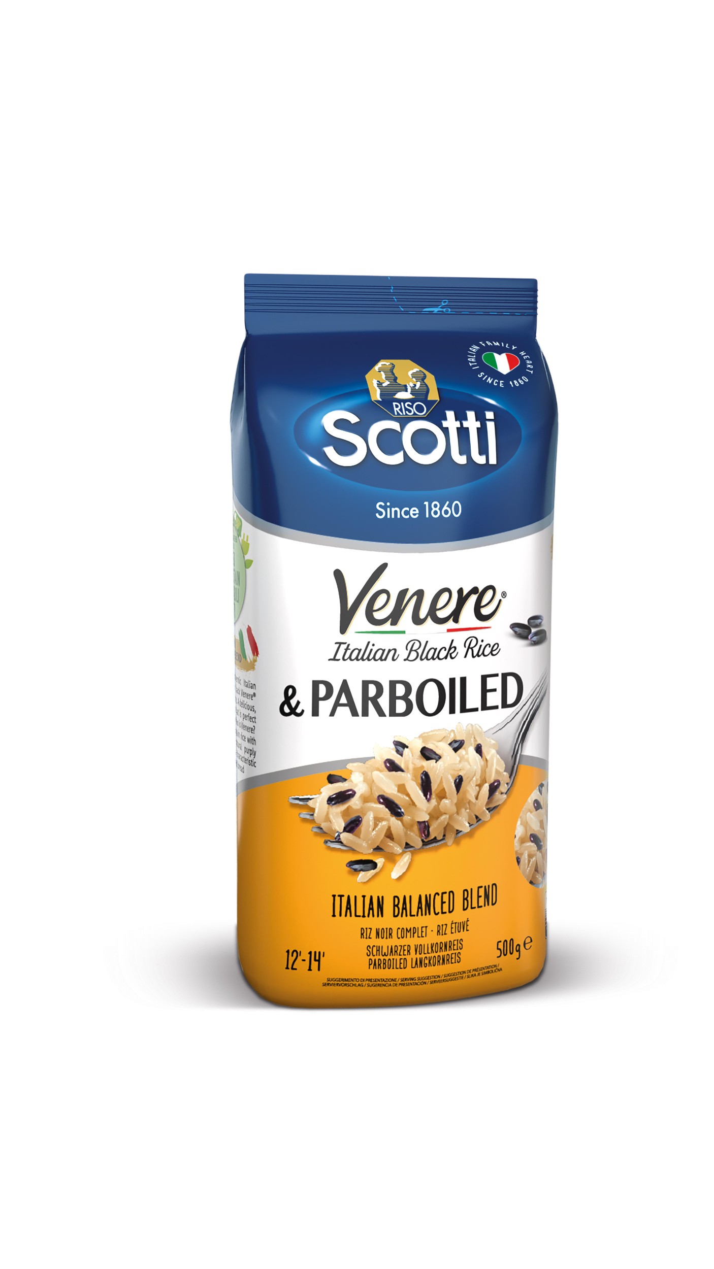 Trvanlivé potraviny - Riso Scotti Venere & parboiled rýže 500g