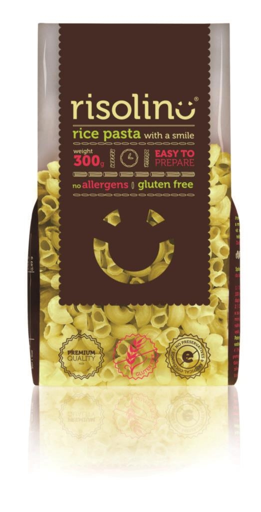Trvanlivé potraviny - Risolino Rýžové těstoviny bezlepkové premium 300g – kolínka