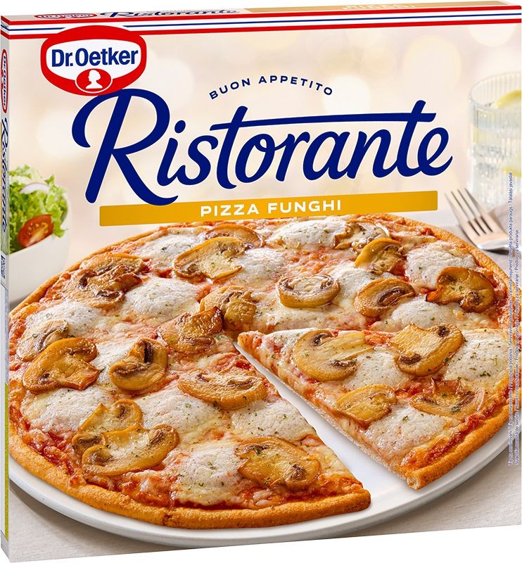 Ristorante Pizza Funghi mražená 365g-0