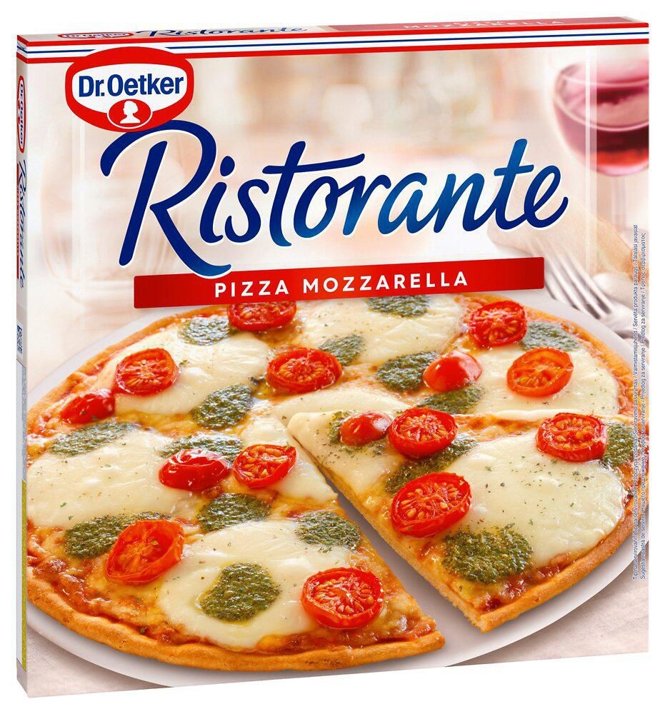 Mražené potraviny - Ristorante Pizza Mozzarella mražená 355g