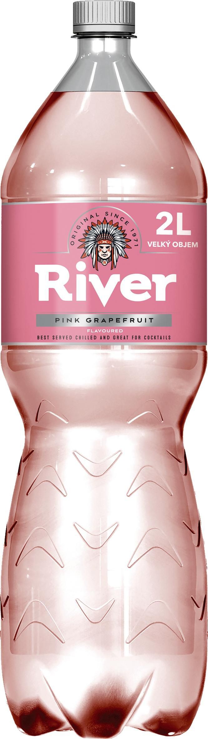 Nápoje - River Pink Grapefruit flavoured 2l