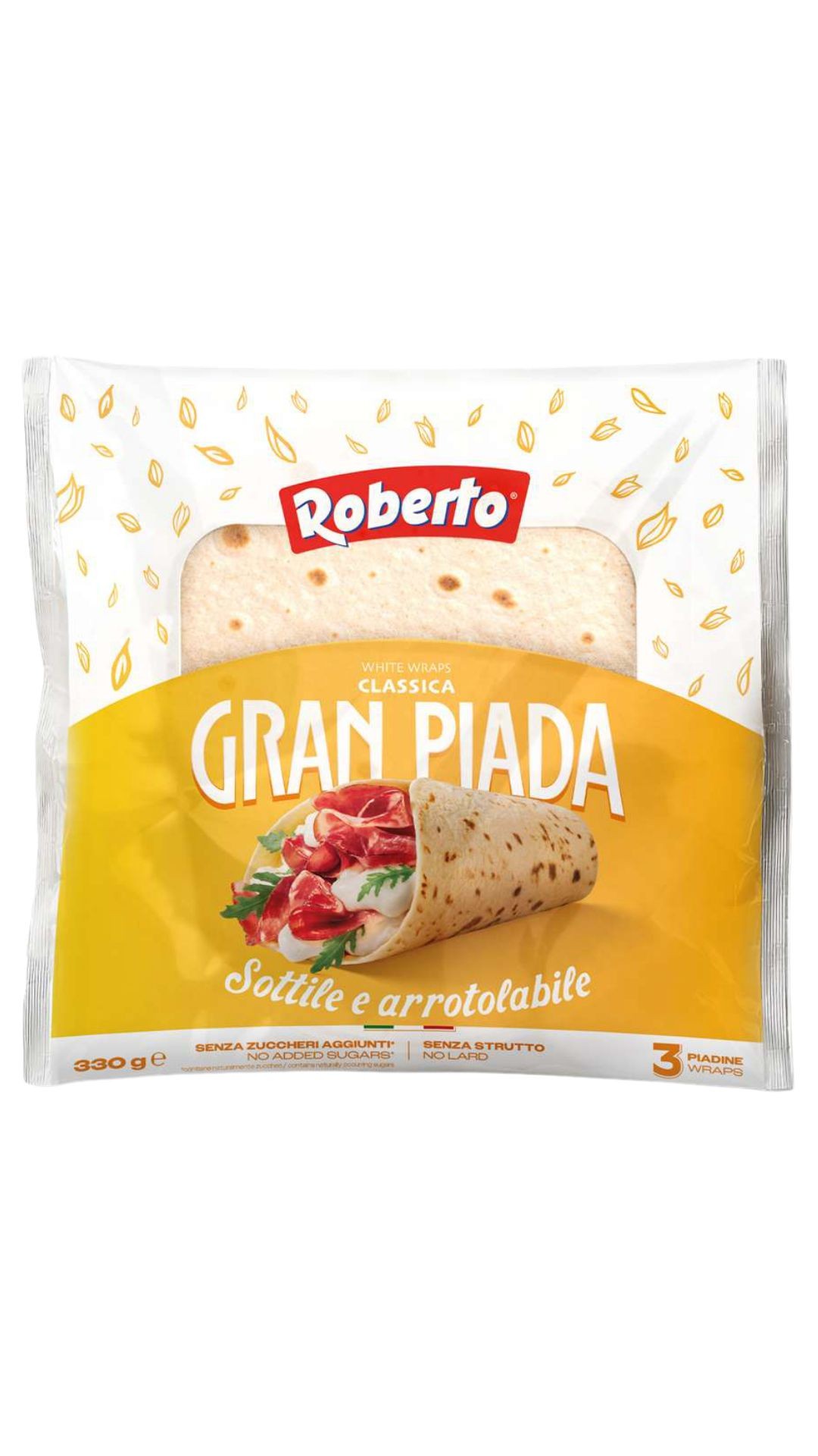 Pekárna a cukrárna - Roberto Granpiada Tortilla chléb klasická 330 g
