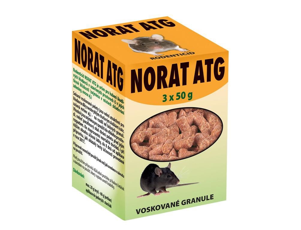 Domácnost a Zahrada - Rodenticid Norat ATG 3x50g
