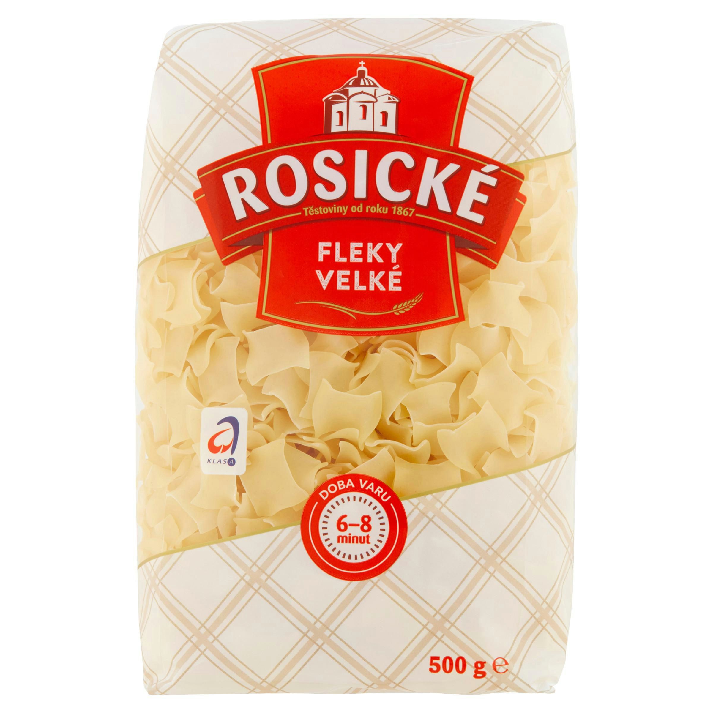 Trvanlivé potraviny - Rosické těstoviny fleky velké 500 g