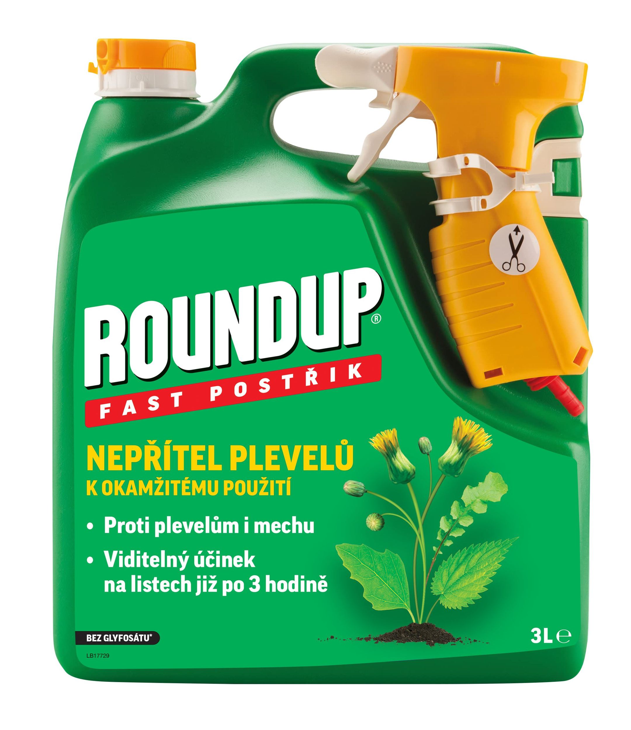 Domácnost a Zahrada - Roundup Fast 3 l