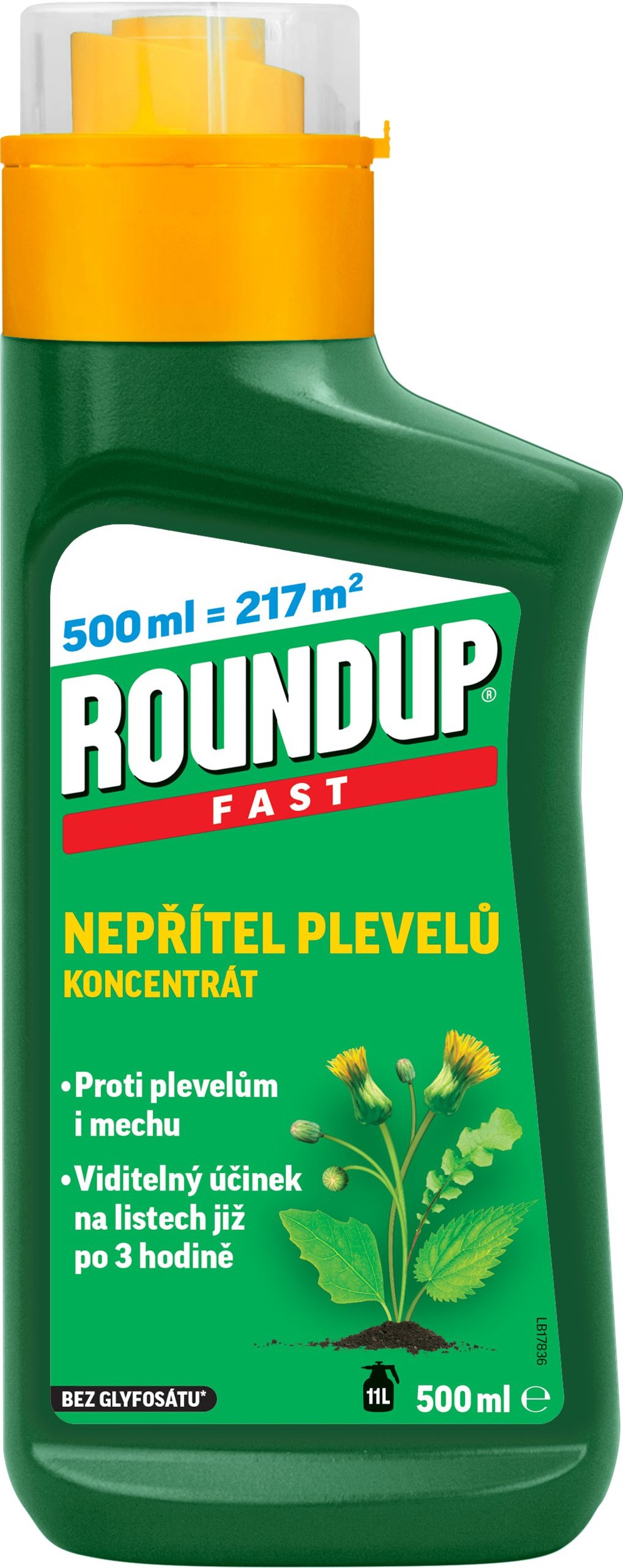 Domácnost a Zahrada - Roundup Fast koncentrát 500 ml