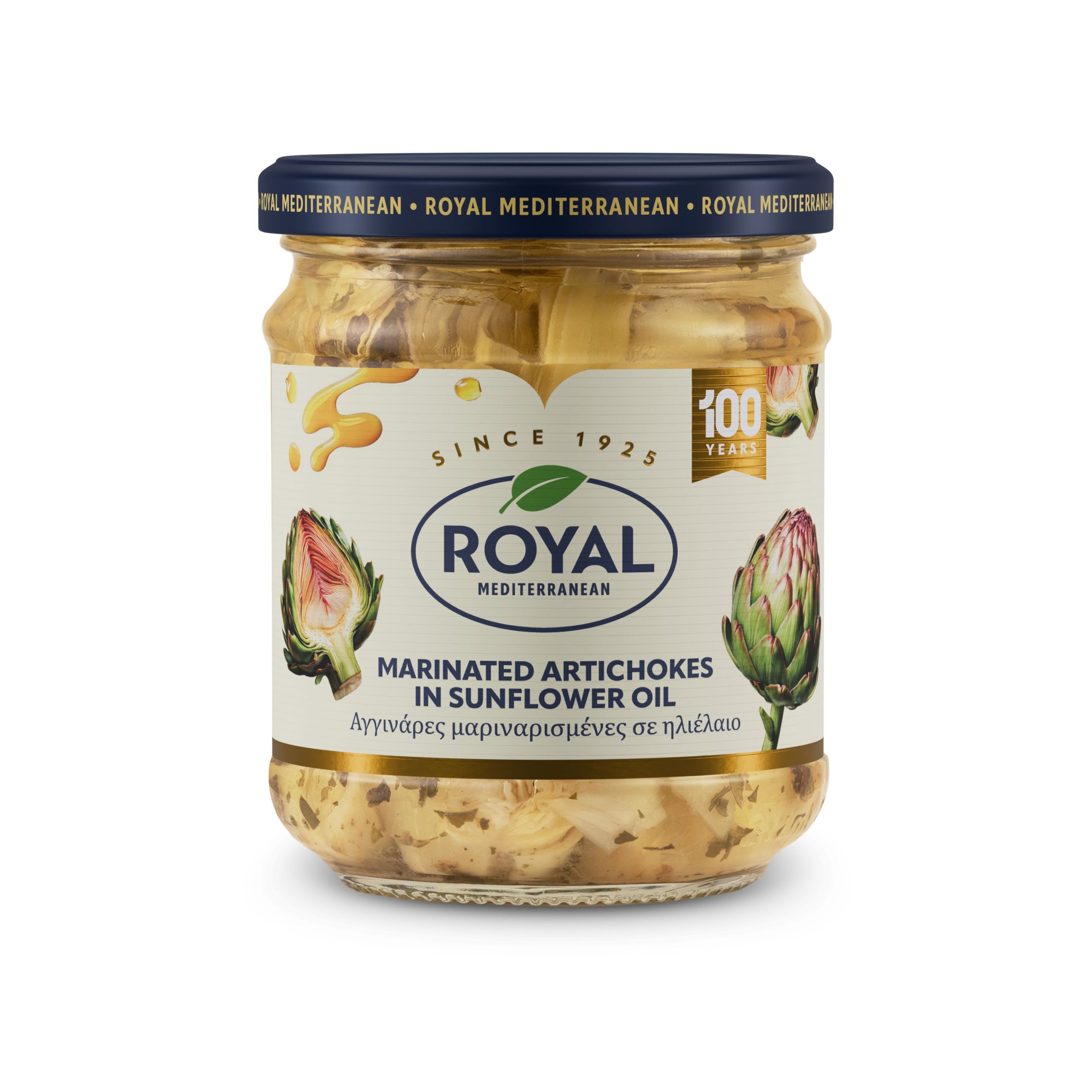 Trvanlivé potraviny - Royal Artyčoky ve slunečnicovém oleji 210g