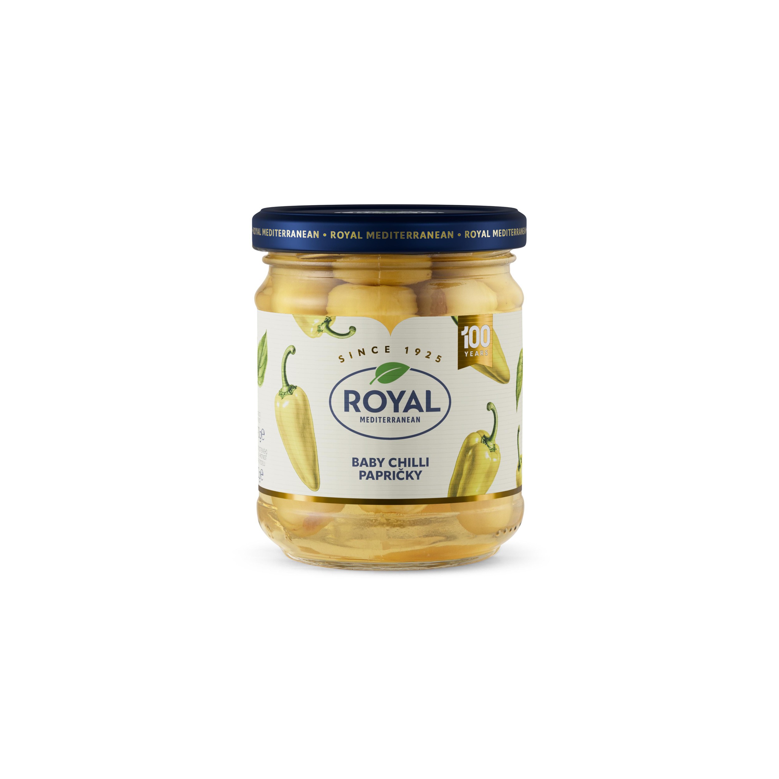 Trvanlivé potraviny - Royal Baby chilli papričky 190g
