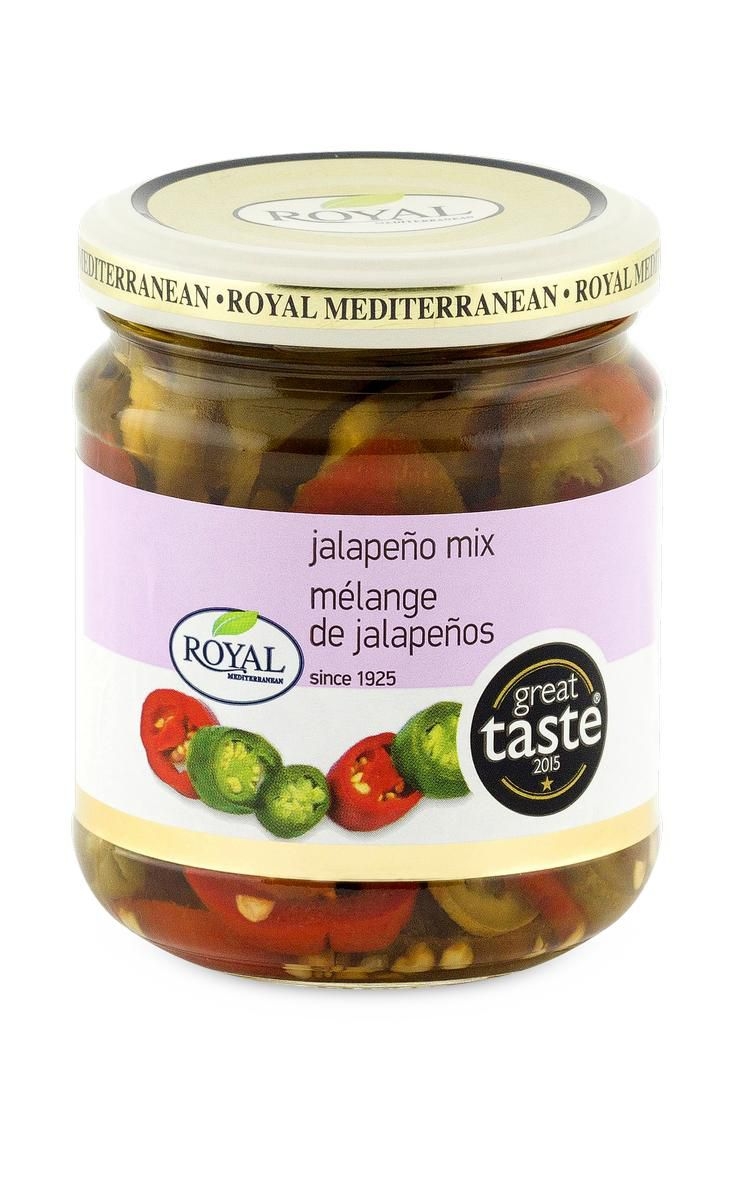 Royal Mix zelených a červených papriček jalapeňo 200g-0